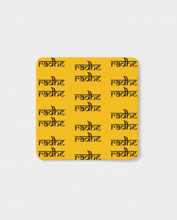 Radhe Radhe square coaster